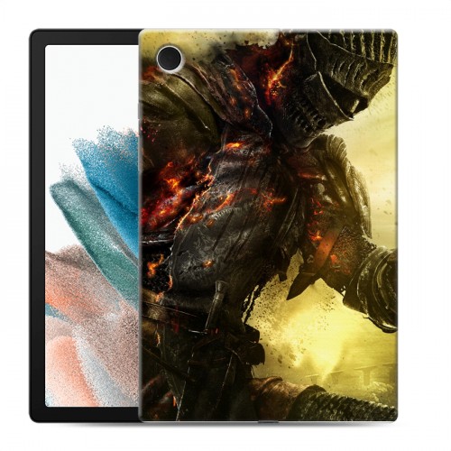 Дизайнерский силиконовый чехол для Samsung Galaxy Tab A8 10.5 (2021) Dark souls