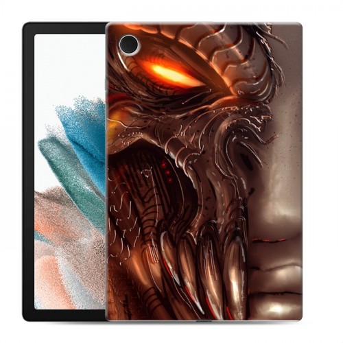 Дизайнерский силиконовый чехол для Samsung Galaxy Tab A8 10.5 (2021) Diablo