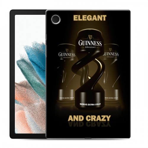 Дизайнерский силиконовый чехол для Samsung Galaxy Tab A8 10.5 (2021) Guinness