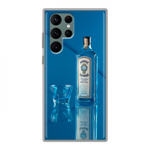 Дизайнерский пластиковый чехол для Samsung Galaxy S22 Ultra Bombay Sapphire