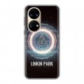 Дизайнерский силиконовый чехол для Huawei P50 Pro Linkin Park