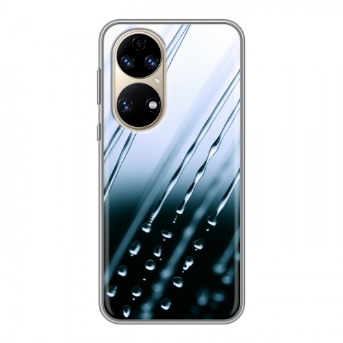 Дизайнерский силиконовый чехол для Huawei P50 Pro Абстракции Капли