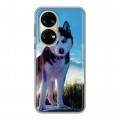 Дизайнерский силиконовый чехол для Huawei P50 Pro Собаки