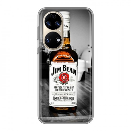 Дизайнерский силиконовый чехол для Huawei P50 Pro Jim Beam