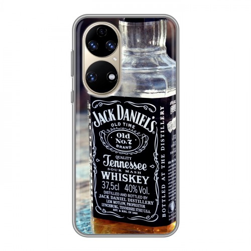Дизайнерский силиконовый чехол для Huawei P50 Pro Jack Daniels