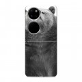 Дизайнерский пластиковый чехол для Huawei P50 Pocket Медведи