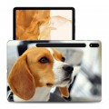 Дизайнерский силиконовый чехол для Samsung Galaxy Tab S8 Plus Собаки
