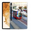 Дизайнерский силиконовый чехол для Samsung Galaxy Tab S8 Plus Лондон