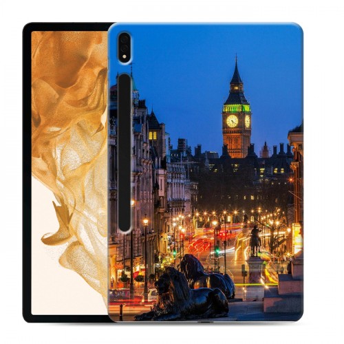 Дизайнерский силиконовый чехол для Samsung Galaxy Tab S8 Plus Лондон