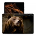 Дизайнерский силиконовый чехол для Samsung Galaxy Tab S8 Ultra Медведи