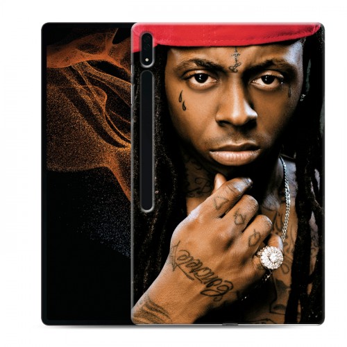 Дизайнерский силиконовый чехол для Samsung Galaxy Tab S8 Ultra Lil Wayne