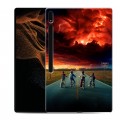 Дизайнерский силиконовый чехол для Samsung Galaxy Tab S8 Ultra Очень странные дела