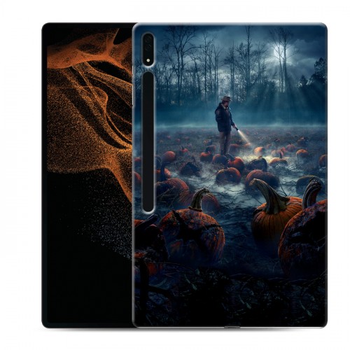 Дизайнерский силиконовый чехол для Samsung Galaxy Tab S8 Ultra Очень странные дела