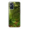 Дизайнерский силиконовый чехол для Realme 9i лес