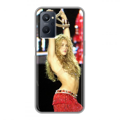 Дизайнерский силиконовый с усиленными углами чехол для Realme 9i Shakira