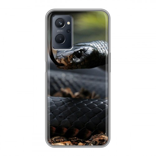 Дизайнерский силиконовый чехол для Realme 9i Змеи