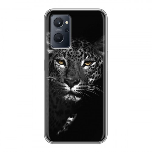Дизайнерский силиконовый чехол для Realme 9i Леопард