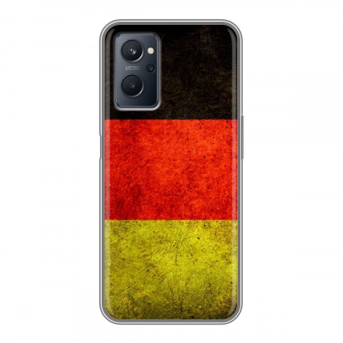 Дизайнерский силиконовый чехол для Realme 9i Флаг Германии