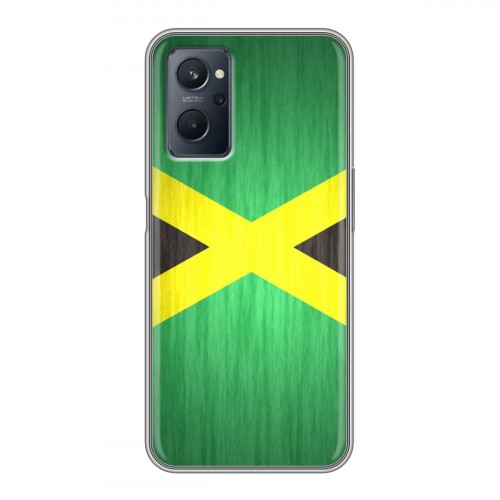 Дизайнерский силиконовый чехол для Realme 9i Флаг Ямайки