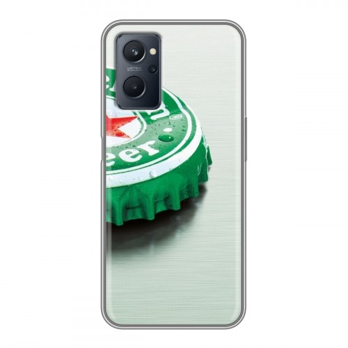 Дизайнерский силиконовый чехол для Realme 9i Heineken