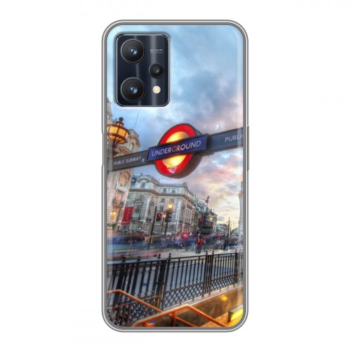 Дизайнерский силиконовый чехол для Realme 9 Pro Лондон