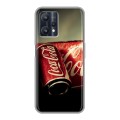 Дизайнерский силиконовый чехол для Realme 9 Pro Coca-cola