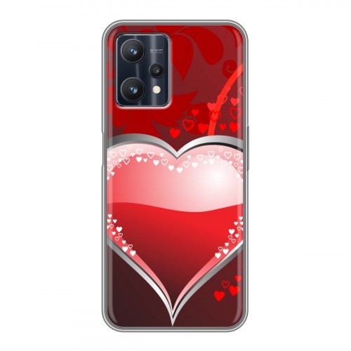 Дизайнерский силиконовый чехол для Realme 9 Pro День Святого Валентина