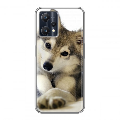 Дизайнерский силиконовый чехол для Realme 9 Pro Собаки