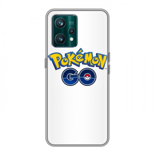 Дизайнерский пластиковый чехол для Realme 9 Pro Plus Pokemon Go