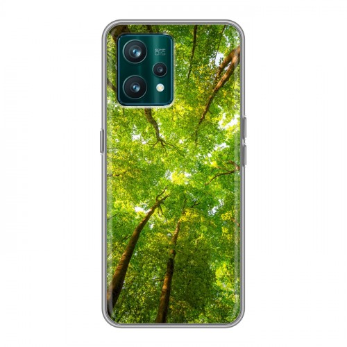 Дизайнерский пластиковый чехол для Realme 9 Pro Plus лес