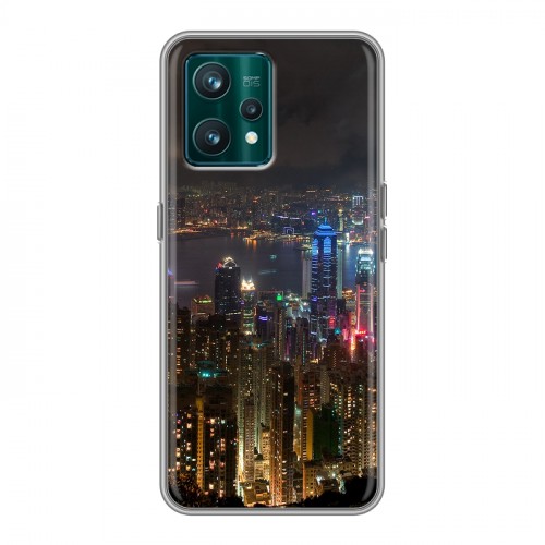 Дизайнерский пластиковый чехол для Realme 9 Pro Plus Гонконг