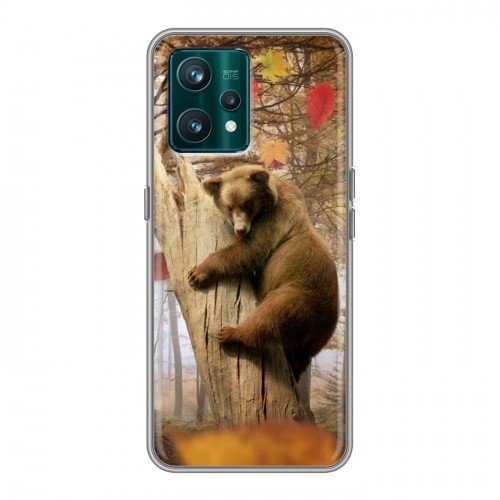 Дизайнерский пластиковый чехол для Realme 9 Pro Plus Медведи