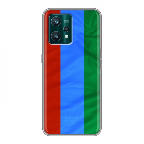 Дизайнерский пластиковый чехол для Realme 9 Pro Plus Флаг Дагестана