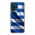 Дизайнерский пластиковый чехол для Realme 9 Pro Plus Флаг Греции