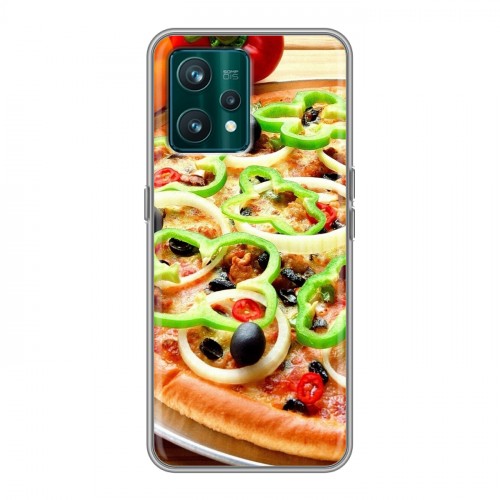 Дизайнерский пластиковый чехол для Realme 9 Pro Plus Пицца