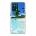 Дизайнерский пластиковый чехол для Realme 9 Pro Plus Пляж