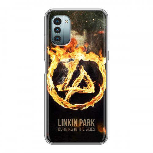 Дизайнерский пластиковый чехол для Nokia G11 Linkin Park