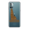 Полупрозрачный дизайнерский силиконовый чехол для Nokia G11 Прозрачные города России