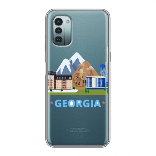 Дизайнерский пластиковый чехол для Nokia G11 Грузия