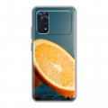 Дизайнерский силиконовый чехол для Xiaomi Poco M4 Pro 4G Апельсины