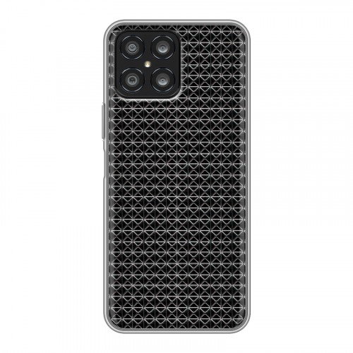 Дизайнерский силиконовый чехол для Huawei Honor X8 Абстракции Сетка