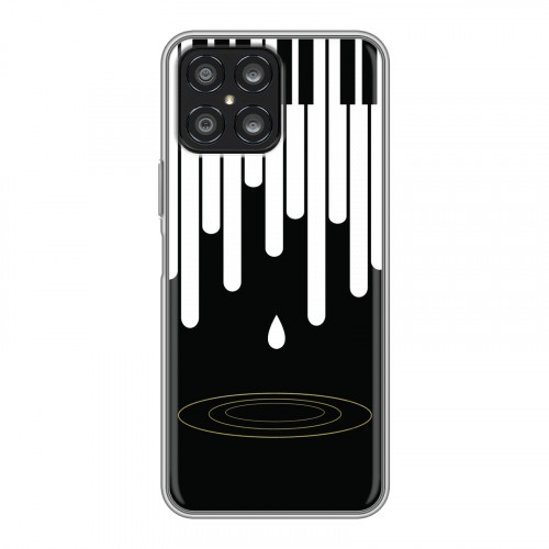 Дизайнерский силиконовый чехол для Huawei Honor X8 Дизайнерское пианино