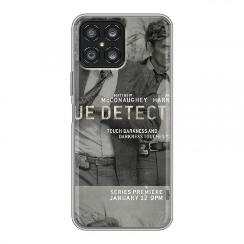 Дизайнерский силиконовый чехол для Huawei Honor X8 Настоящий детектив