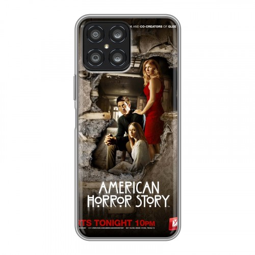 Дизайнерский силиконовый чехол для Huawei Honor X8 Американская история ужасов
