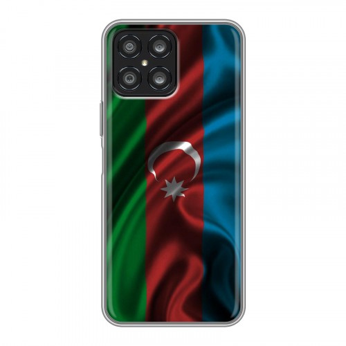 Дизайнерский силиконовый чехол для Huawei Honor X8 Флаг Азербайджана