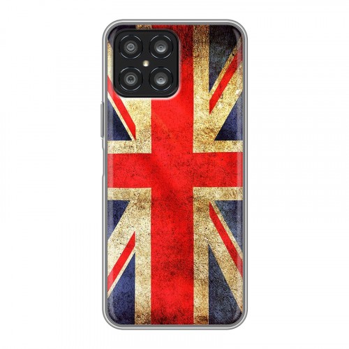 Дизайнерский силиконовый чехол для Huawei Honor X8 Флаг Британии