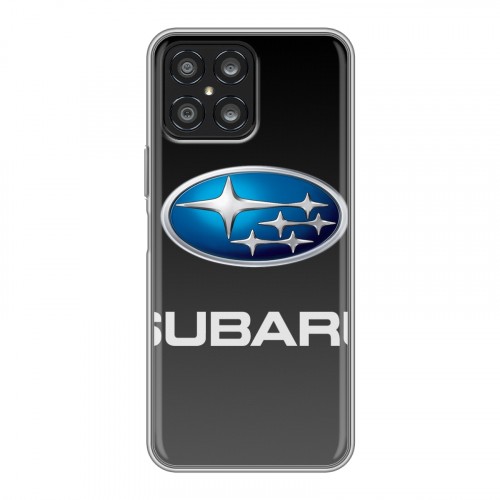 Дизайнерский силиконовый чехол для Huawei Honor X8 Subaru