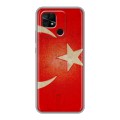 Дизайнерский силиконовый чехол для Xiaomi Redmi 10C Флаг Турции