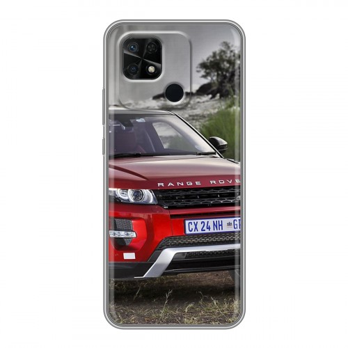 Дизайнерский силиконовый чехол для Xiaomi Redmi 10C Land Rover