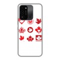 Дизайнерский пластиковый чехол для Tecno Spark Go 2022 Флаг Канады